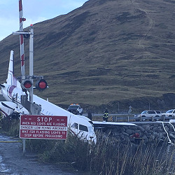 Alaska: one dead after plane carrying high school swim team goes off runway  | Alaska | The Guardian